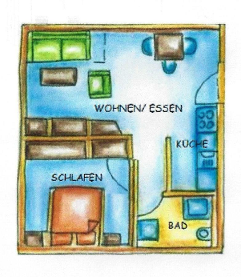 דראנסקה Strandnahe Ferienwohnung Ruegen מראה חיצוני תמונה